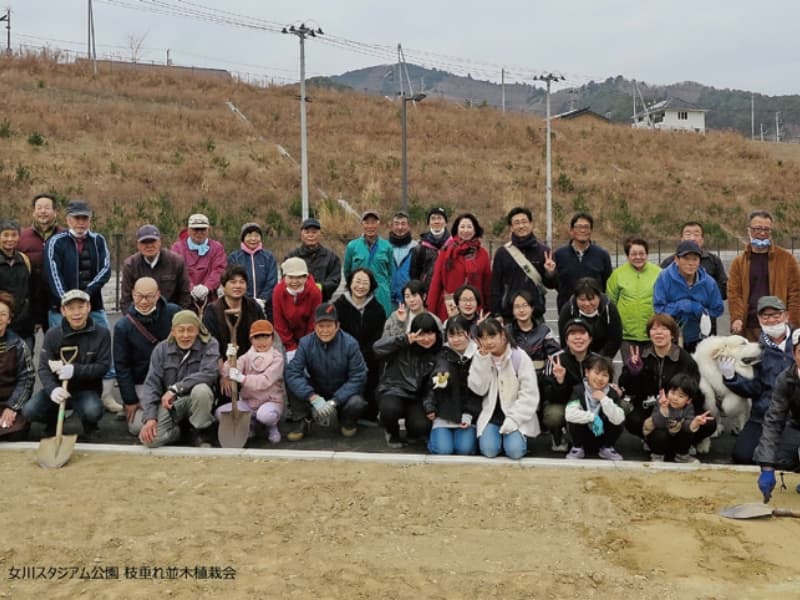 植樹祭参加者のみなさん