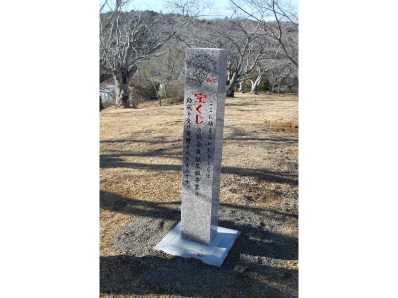 事業表示石碑(表)