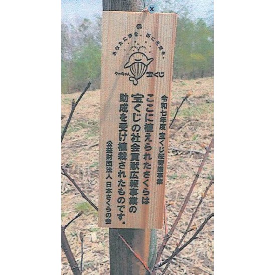 品種表示板
